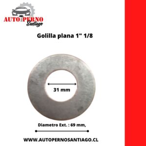 Golilla Plana 1″ 1/8